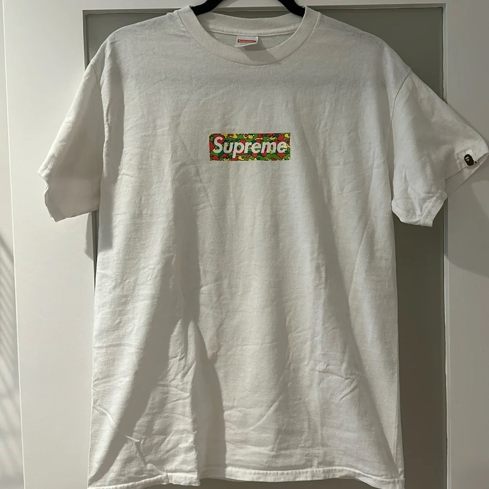 Supreme x Bape Box Logo T-Shirt - Picture 2 of 7